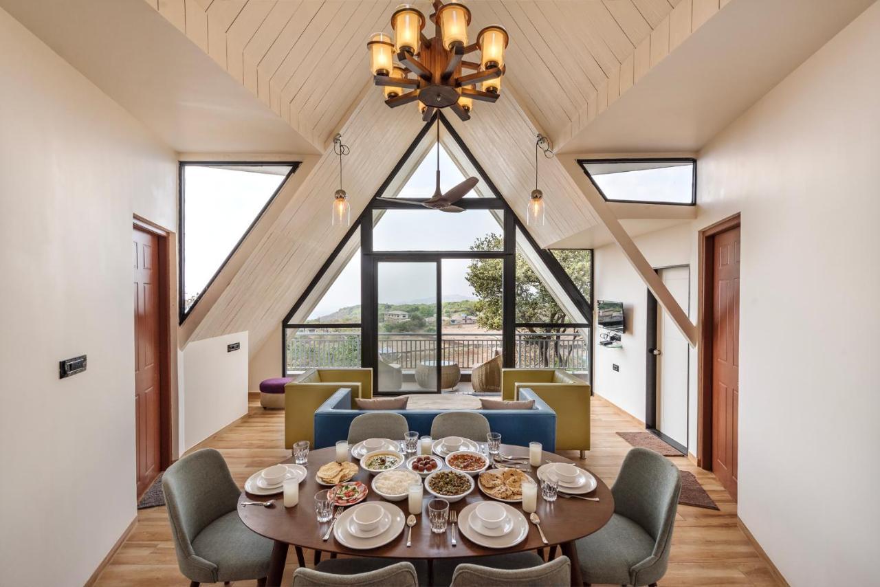 Saffronstays Harrier Crest, Lonavala - A Frame Villa With Bathtub Serving Delicious Veg Food Eksteriør bilde